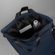 Рюкзак "Shop", т.синий, 42 х 39 х 13 см, 100% полиуретан Темно-синий