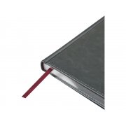 Ежедневник недатированный А5 «Sidney Nebraska» с серебряным срезом