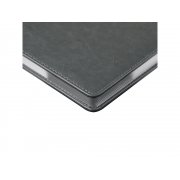 Ежедневник недатированный А5 «Sidney Nebraska» с серебряным срезом