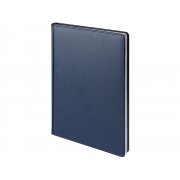 Ежедневник недатированный А4 «Sidney Nebraska» с серебряным срезом