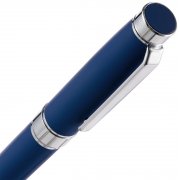 Ручка шариковая Broad Ring Soft Touch, темно-синяя арт. 16704.40