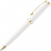 Ручка шариковая Letra Gold, глянцевая, белая арт. 16710.60 Ручка шариковая Letra Gold, глянцевая, белая арт. 16710.60