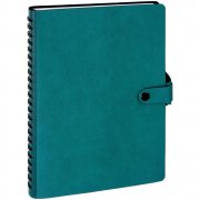 Ежедневник Strep Front, недатированный, бирюзовый арт. 17283.49 Ежедневник Strep Front, недатированный, бирюзовый арт. 17283.49