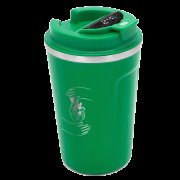 Термокружка Moon с дисплеем, 380мл, темно-зеленая