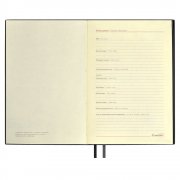 Ежедневник Merida, датированный, черный