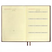 Ежедневник Merida, датированный, коричневый