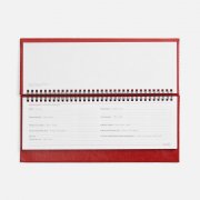 Планинг Faro, датированный, красный