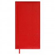 Еженедельник Baza, датированный, красный