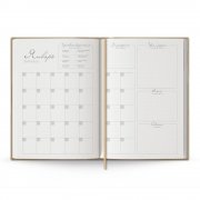 Ежедневник Anaconda, недатированный, золотистый