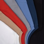 Футболка оверсайз с двойным рукавом Kosmos, бежевая арт. 19180.12