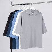 Футболка оверсай унисекс с капюшоном Neofit, темно-синяя арт. 19186.40 Футболка оверсай унисекс с капюшоном Neofit, темно-синяя арт. 19186.40