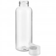 Бутылка для воды Plaske, прозрачная с белой крышкой арт. 16554.60 Бутылка для воды Plaske, прозрачная с белой крышкой арт. 16554.60
