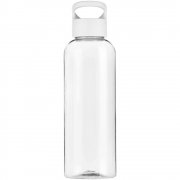 Бутылка для воды Plaske, прозрачная с белой крышкой арт. 16554.60 Бутылка для воды Plaske, прозрачная с белой крышкой арт. 16554.60