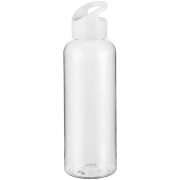 Бутылка для воды Plaske, прозрачная с белой крышкой арт. 16554.60 Бутылка для воды Plaske, прозрачная с белой крышкой арт. 16554.60