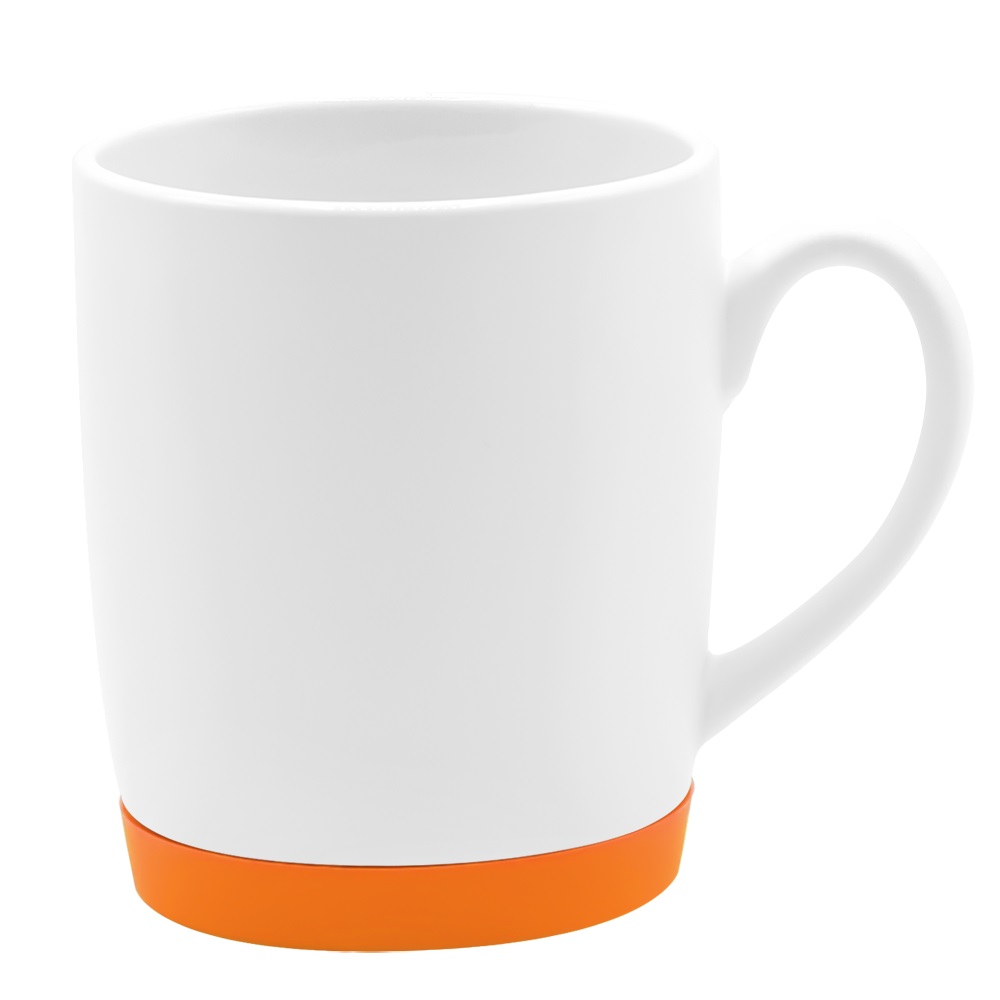 Кружка Make Me To Go, белая/оранжевая арт. 6140.01.07 Кружка Make Me To Go, белая/оранжевая арт. 6140.01.07