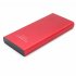 Внешний аккумулятор Höginn в металлическом корпусе, 10000mAh, красный. Внешний аккумулятор Höginn в металлическом корпусе, 10000mAh, красный.