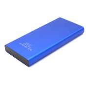Внешний аккумулятор Höginn в металлическом корпусе, 10000mAh, синий. арт. 2021.033