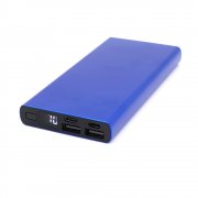 Внешний аккумулятор Höginn в металлическом корпусе, 10000mAh, синий. арт. 2021.033