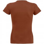 Футболка женская Imperial Women 190, коричневая (терракотовая) арт. 11502407