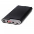 Внешний аккумулятор Muninn, 10000mAh, черный Внешний аккумулятор Muninn, 10000mAh, черный