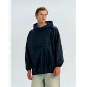 Дождевик-анорак Alatau, укороченный, темно-синий, единый размер