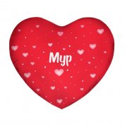 Подушка декоративная FrostyLove на заказ, сердце