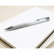 Ручка металлическая Britney, белый градиент арт. 1058.01