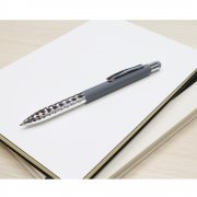 Ручка металлическая Party софт-тач, серая арт. 1055.20