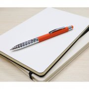 Ручка металлическая Party софт-тач, оранжевая арт. 1055.07