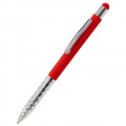 Ручка металлическая Party софт-тач, тёмно-красная арт. 1055.05