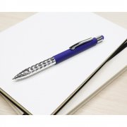 Ручка металлическая Party софт-тач, тёмно-синяя арт. 1055.03