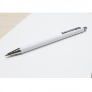 Ручка пластиковая Polly, белая арт. 1056.01