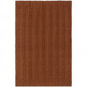 Плед Snefald, коричневый (темное золото)