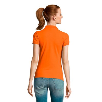 Поло женское PASSION, оранжевый, XL, 100% хлопок, 170 г/м2 Оранжевый