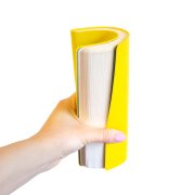 Ежедневник недатированный "FunkyPlan", 130*210 мм, желтый, серый форзац, блок в линейку Жёлтый