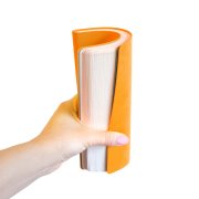 Ежедневник недатированный "FunkyPlan", 130*210 мм, оранжевый, серый форзац, в линейку Оранжевый