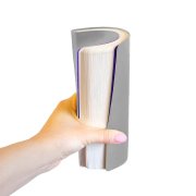 Ежедневник недатированный "FunkyPlan",130*210 мм, серый/фиолетовый форзац,блок-линейка Серый