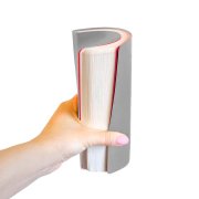 Ежедневник недатированный "FunkyPlan", 130*210 мм, серый, красный форзац, блок-линейка Серый