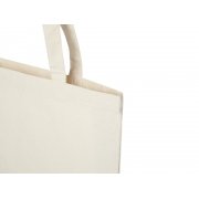 Эко-сумка из органического материала с широким дном «Orissa»