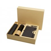 Подарочный набор «Carmen» с блокнотом А5, ручкой, бутылкой и зонтиком