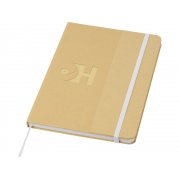 Блокнот A5 «Nelida» в твердой обложке из переработанного картона арт. 10790301