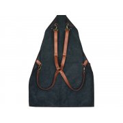 Фартук из натуральной кожи с карманами