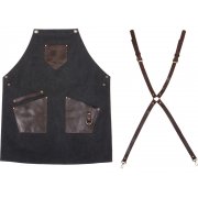 Фартук из канваса с карманами