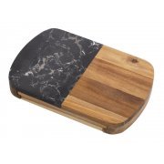 Набор для сыра в подарочной коробке из акации и мрамора «Date»