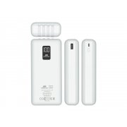 Внешний аккумулятор с дисплеем и встроенными кабелями VA2220, 20000 mAh