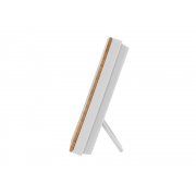 Бамбуковая метеостанция с часами «Moscow Heat»