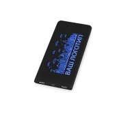 Внешний аккумулятор с подсветкой логотипа «Faros», soft-touch, 4000 mAh