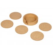 Набор костеров из пробки на подставке «Krock» арт. 496859 Набор костеров из пробки на подставке «Krock» арт. 496859