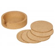 Набор костеров из пробки на подставке «Krock» арт. 496859 Набор костеров из пробки на подставке «Krock» арт. 496859