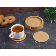 Набор костеров из пробки на подставке «Krock» арт. 496859 Набор костеров из пробки на подставке «Krock» арт. 496859